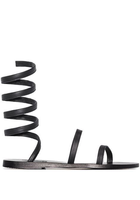 Black Ofis ankle-wrap sandals - women ANCIENT GREEK SANDALS | OFIS1028BLK